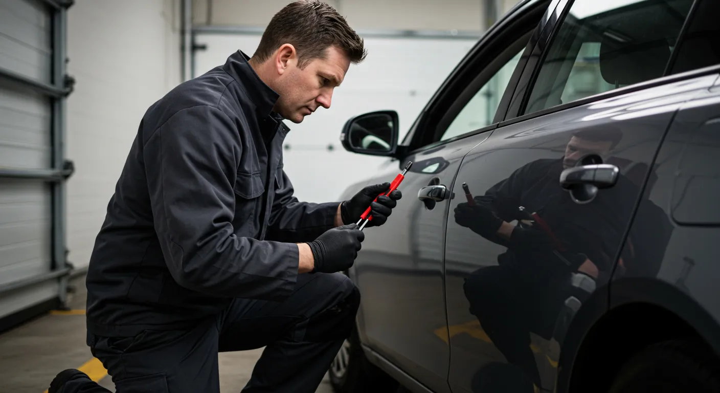 Blurry car background