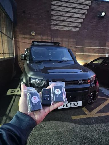 Three new smart keys produced for a Land Rover Defender
